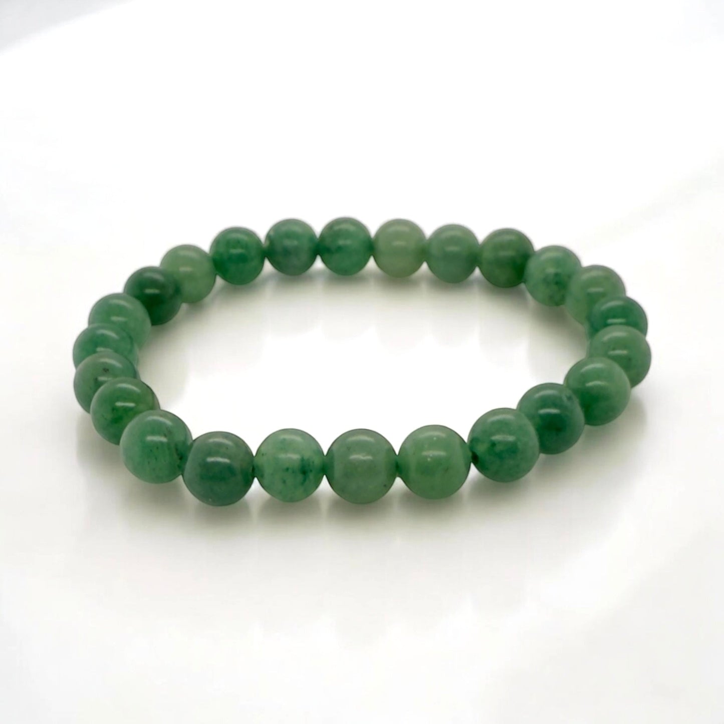 Green Aventurine Bracelet for Abundance + Heart Healing