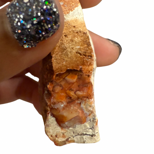 Mystic Ascension Mexican Fire Opal Specimen Medium