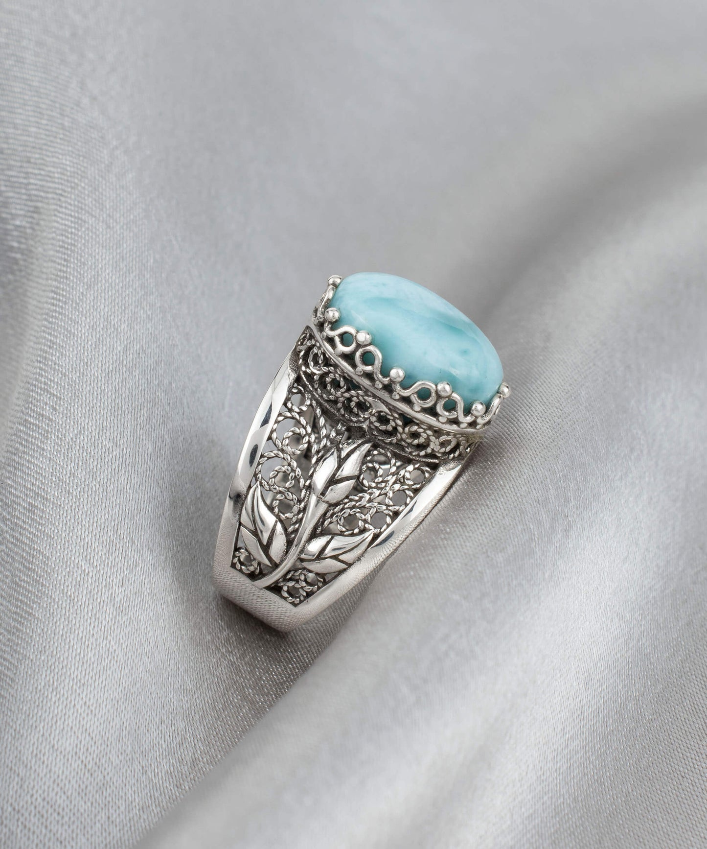 Larimar ring