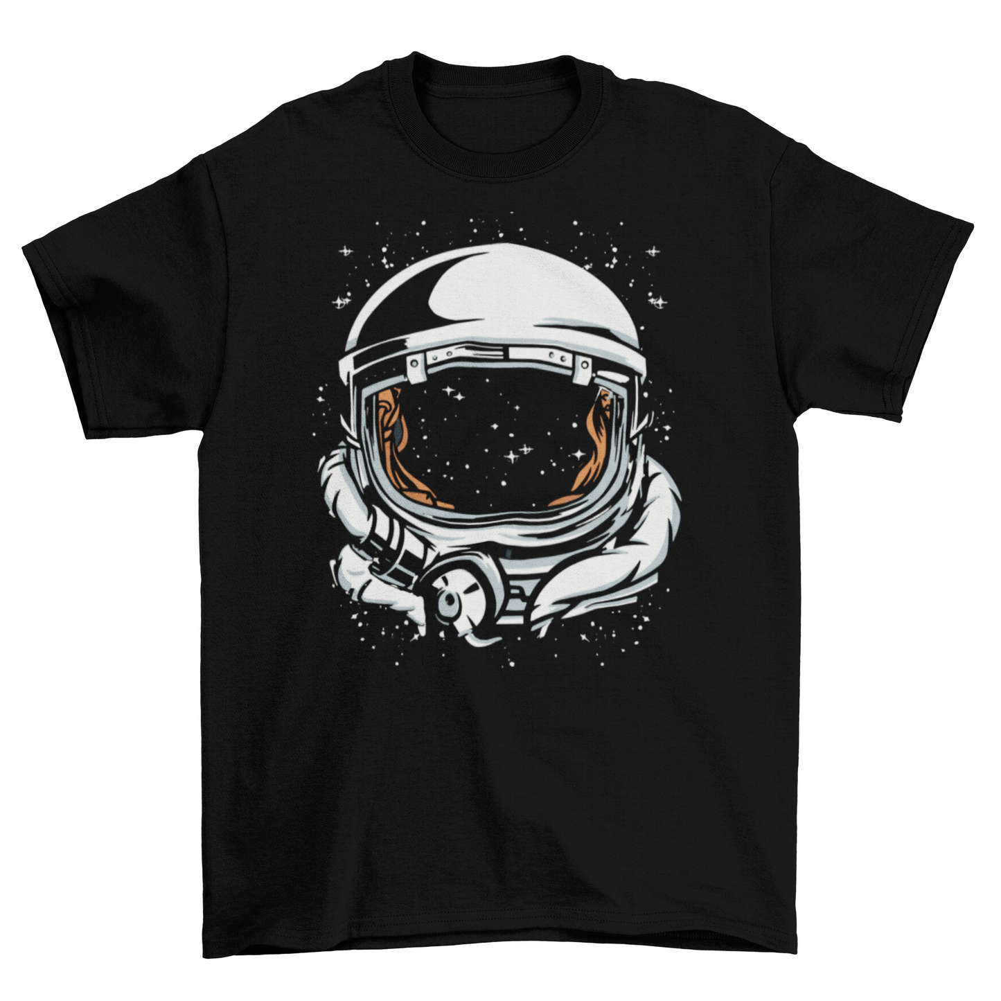 Astronaut helmet space t-shirt