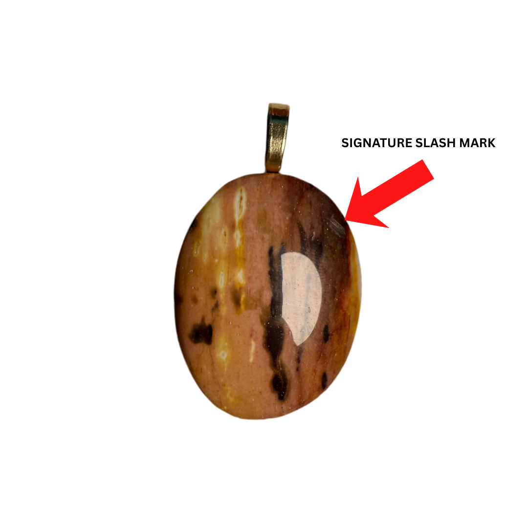 Mystic Ascension Mookaite Jasper Cabochon Pendant