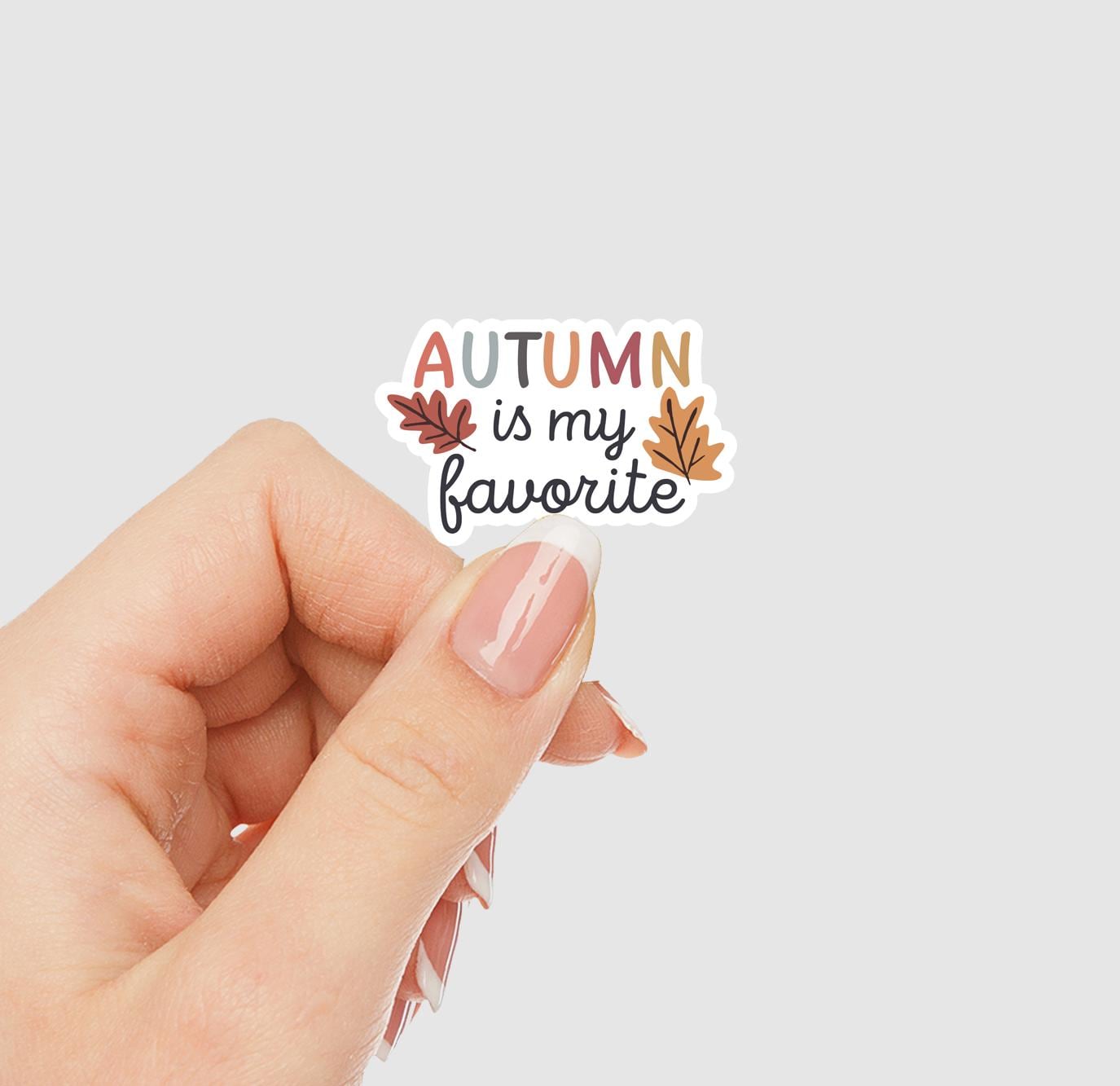 Autumn is My Favorite Vinyl Sticker