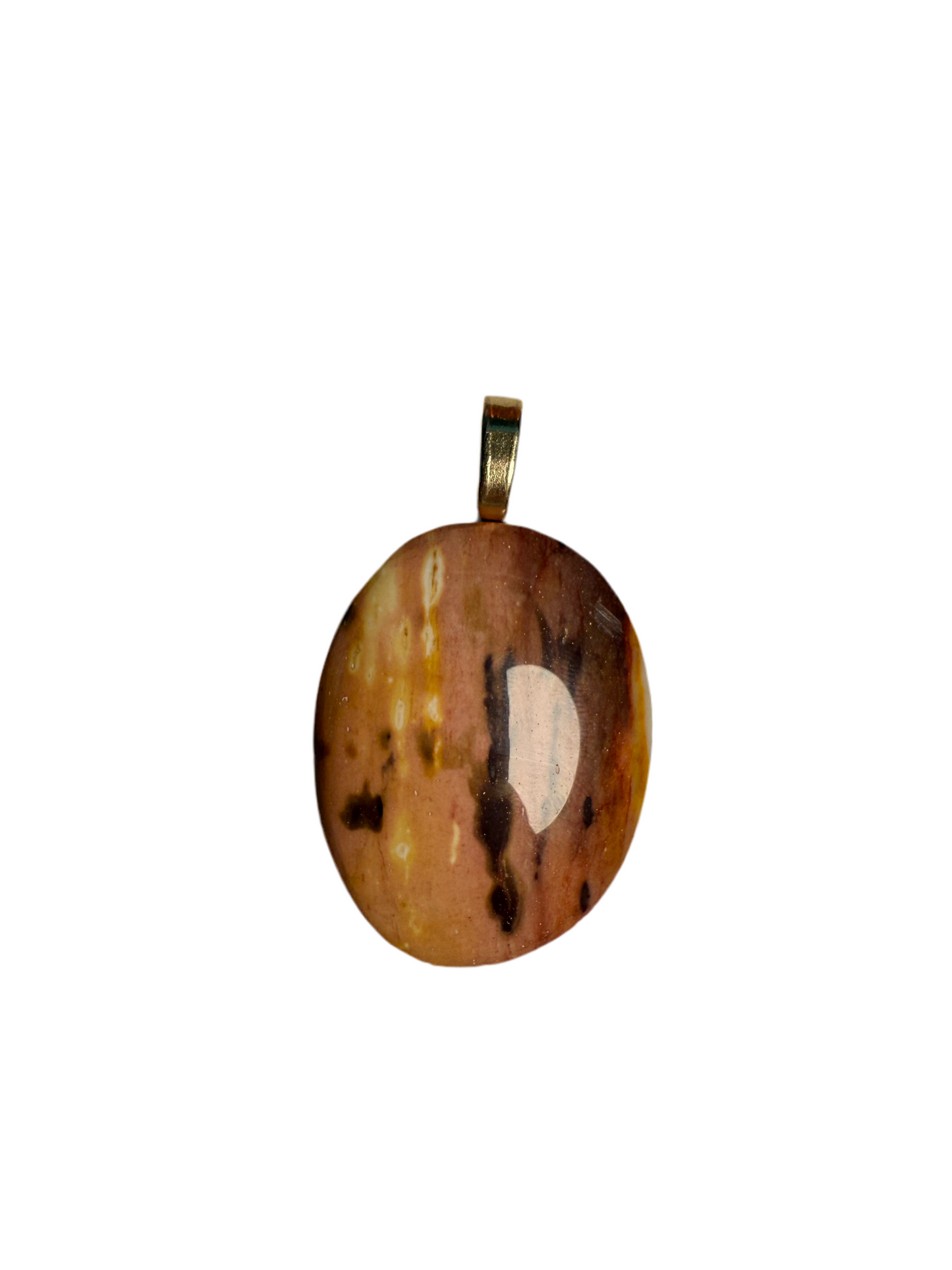 Mystic Ascension Mookaite Jasper Cabochon Pendant