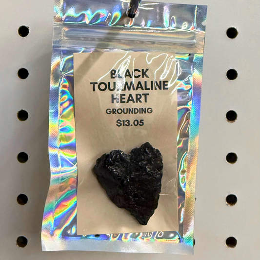 MYSTIC ASCENSION BLACK TOURMALINE HEART