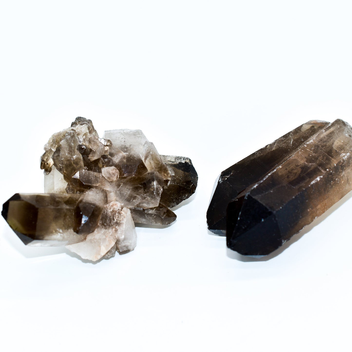 Smokey Quartz Clusters