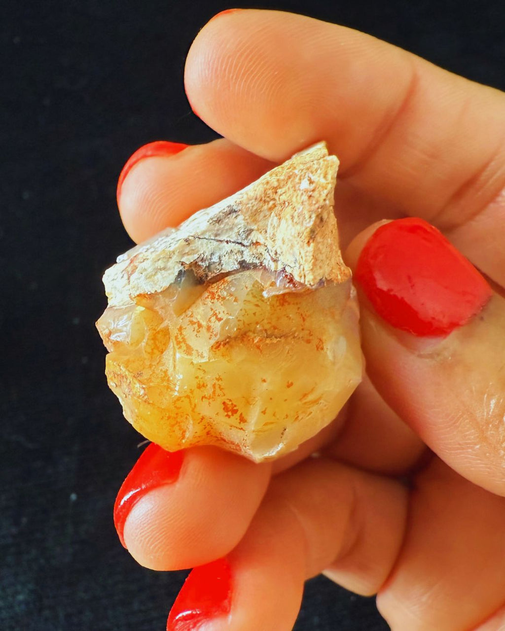 Mexican Fire Opal in Matrix 