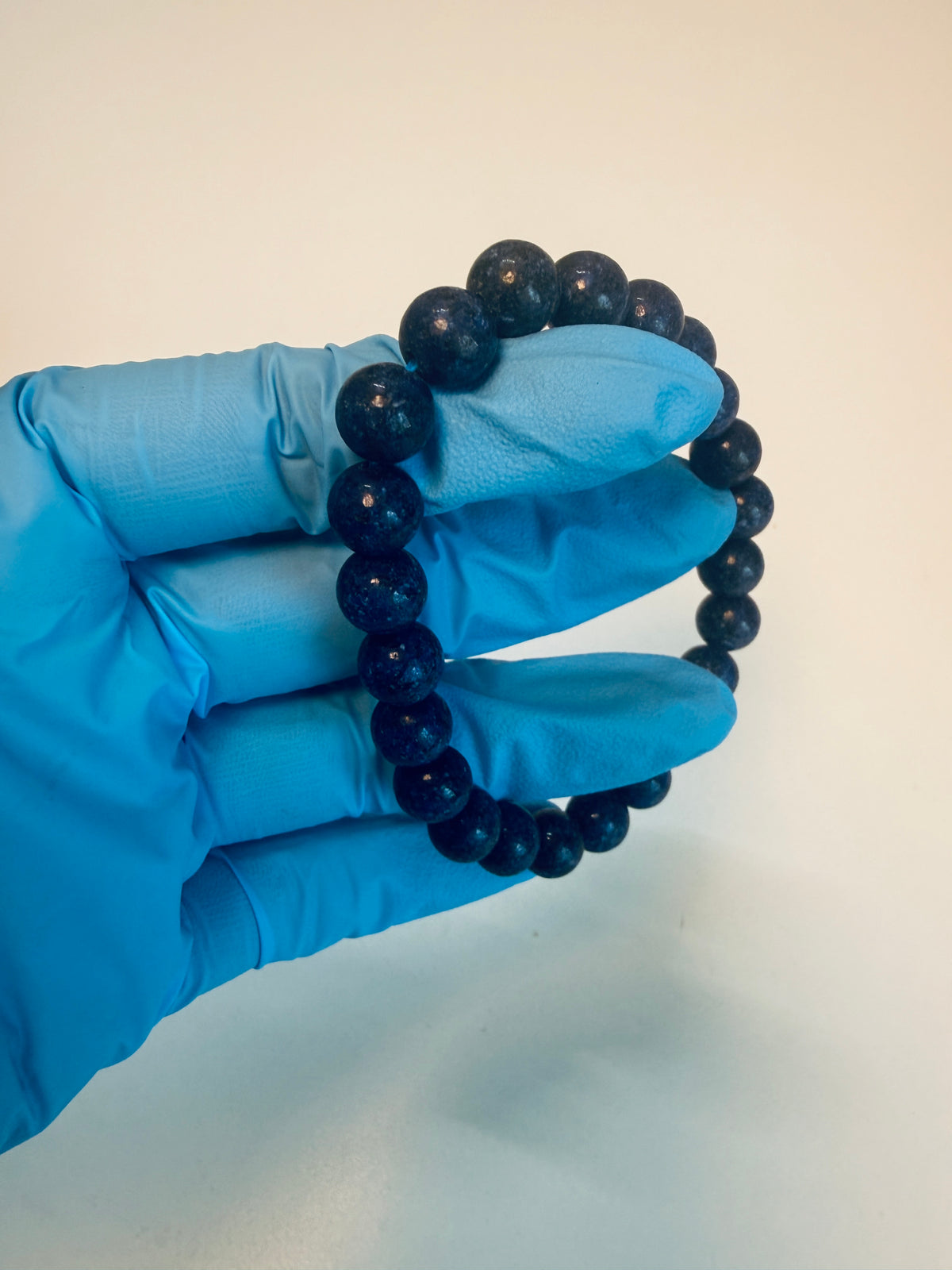 Blue Bracelet, Real Lapis Lazuli Crystals