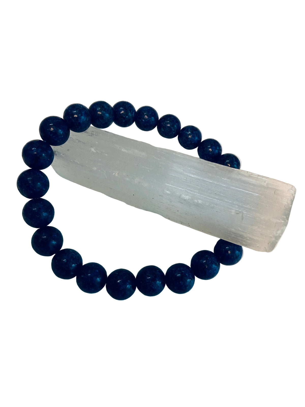 Blue Bracelet, Real Lapis Lazuli Crystals