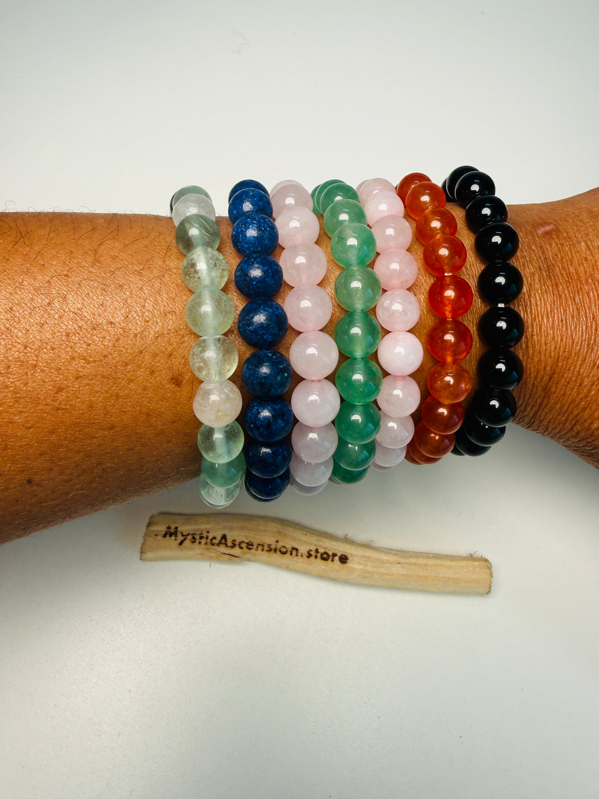 Pink Bracelet, Real Crystals Rose Quartz