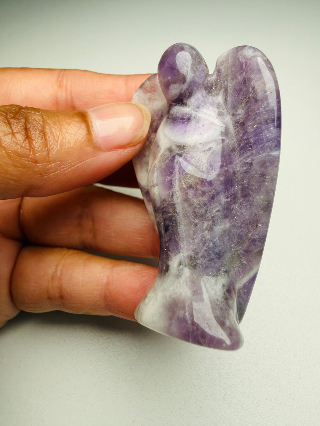 Randomly Selected Gemstone Angels Crystal Gemstone Carvings