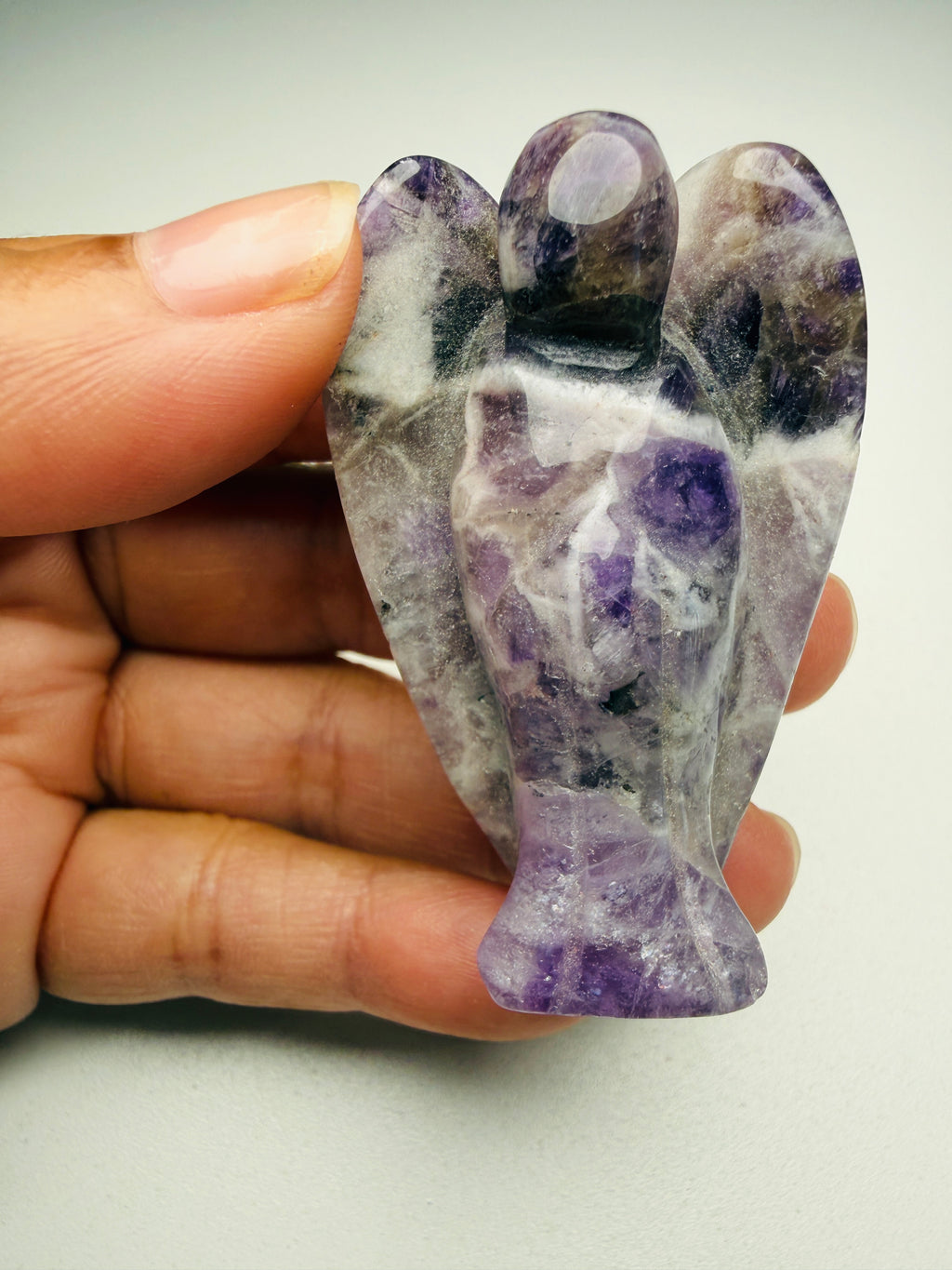 Randomly Selected Gemstone Angels Crystal Gemstone Carvings