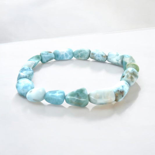 larimar stones braclet 8mm