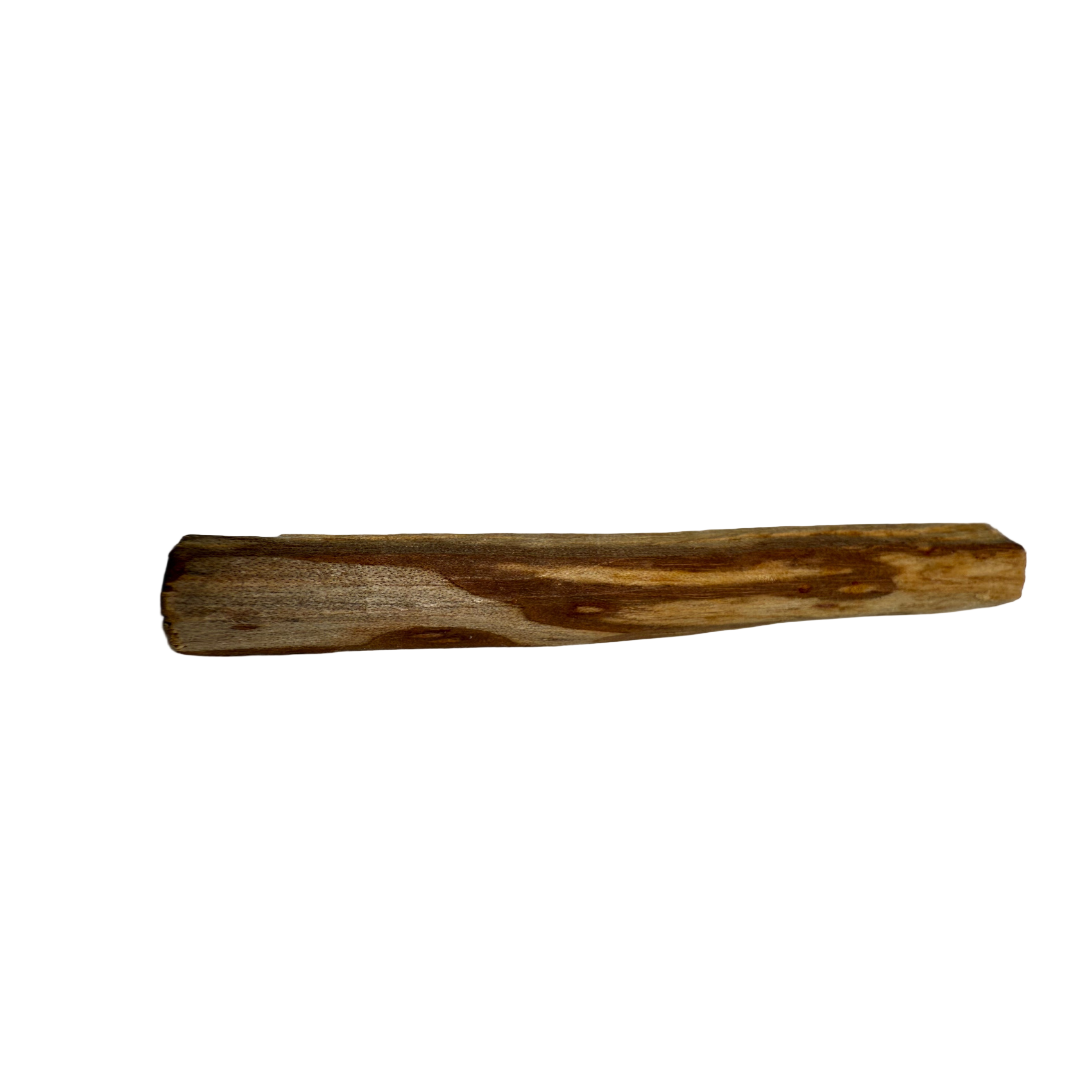 Wooden stick on a white background