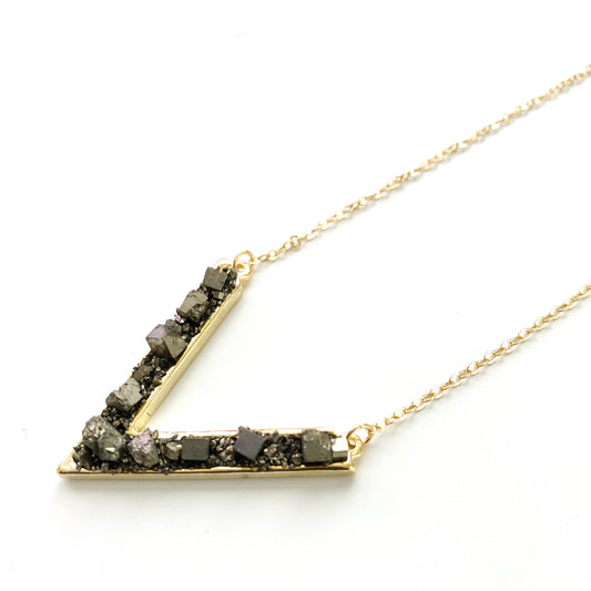 Pyrite Necklace 