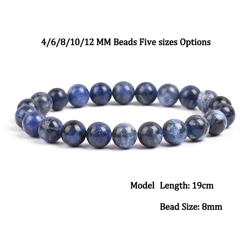 Sodalite Beads Bracelet