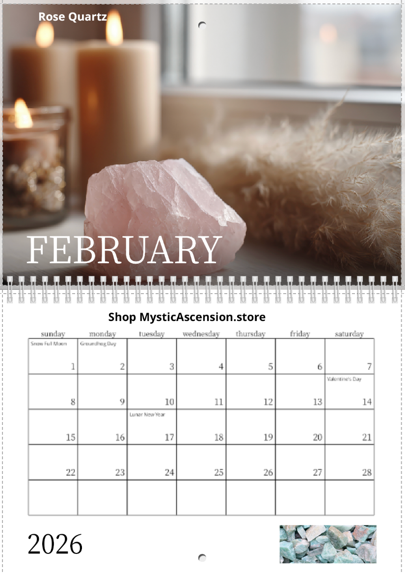 2026 Crystal Wall Calendar