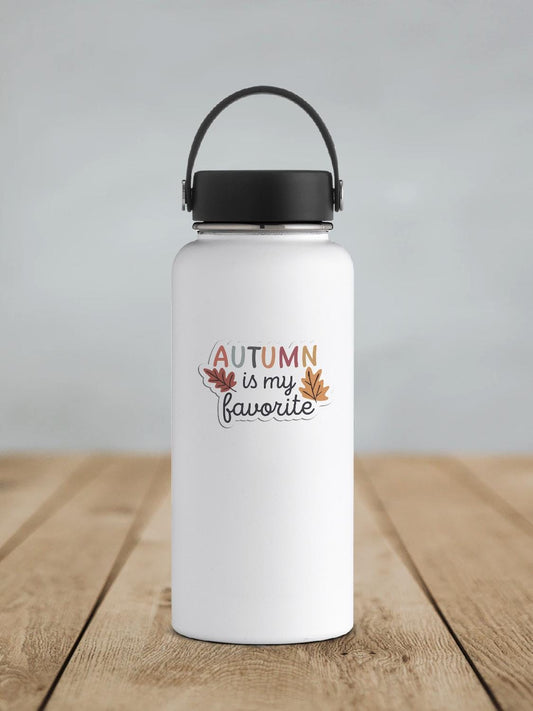 Autumn is My Favorite Vinyl Sticker