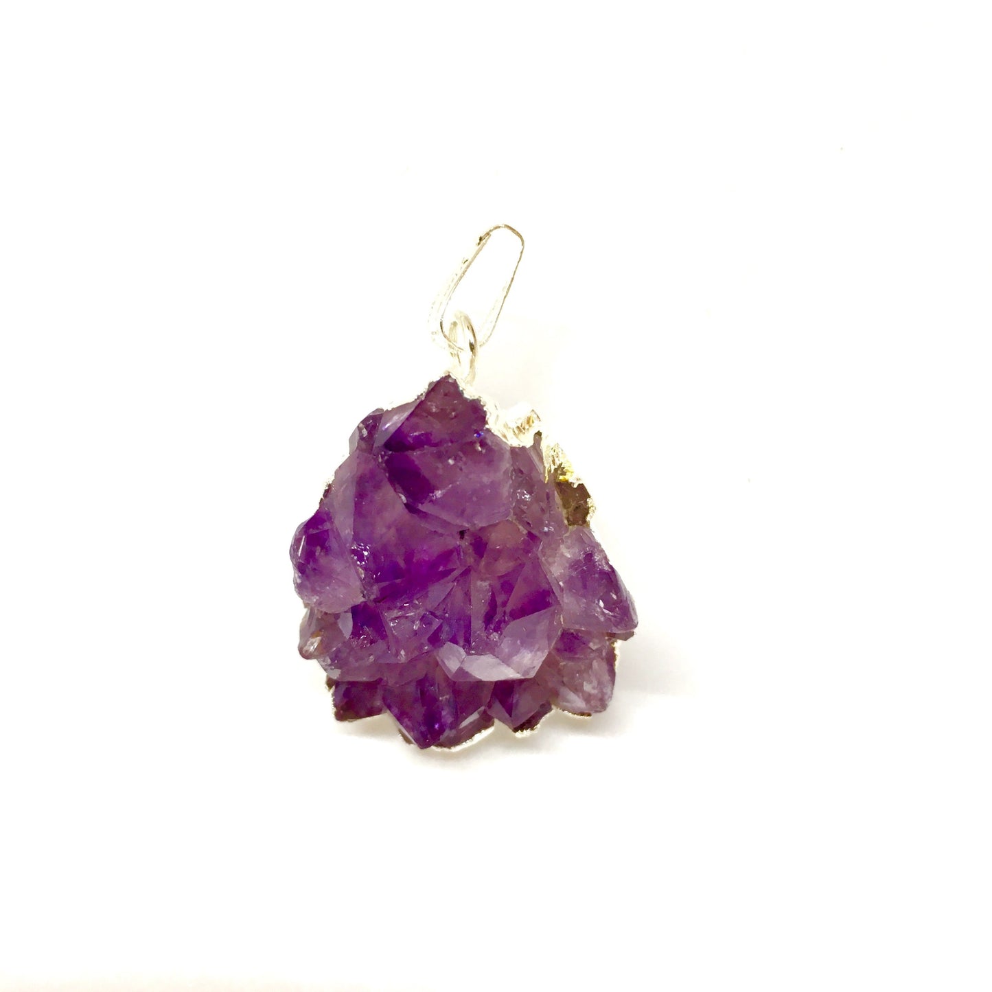 Amethyst Cluster Pendant