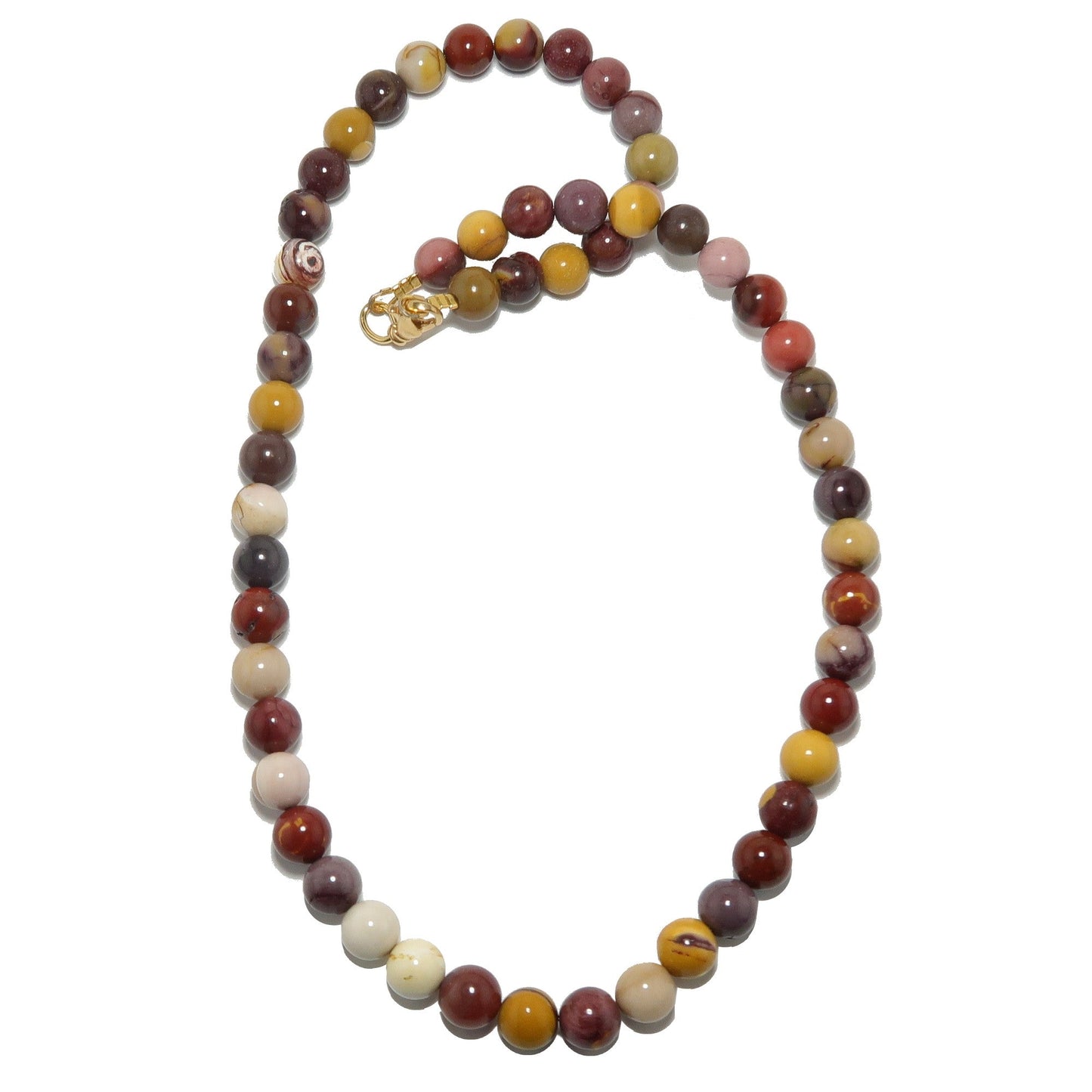 Mookaite Jasper Necklace Colorful Crystal Carnival