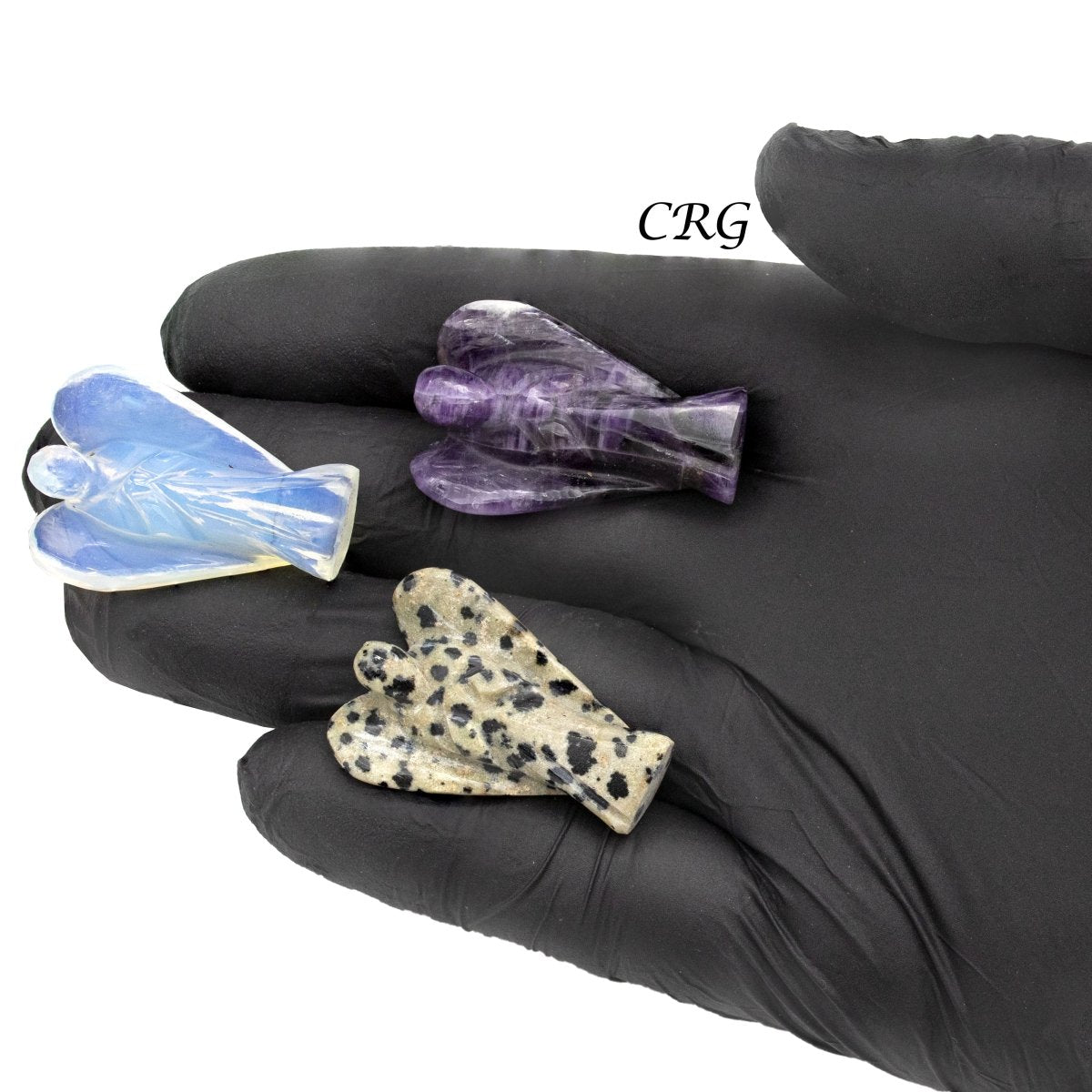 Randomly Selected Gemstone Angels Crystal Gemstone Carvings
