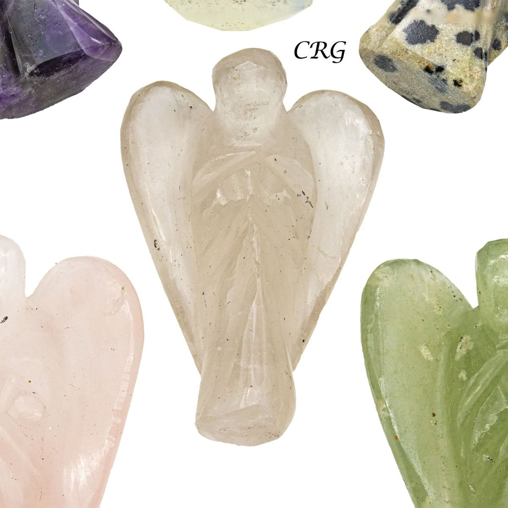 Randomly Selected Gemstone Angels Crystal Gemstone Carvings